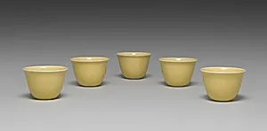 Cups by Seifū Yohei IV (Japanese, 1872–1951)