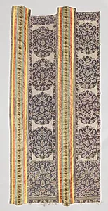 Curtain panel (sitara) by Unknown Artist