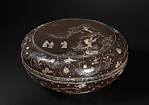 Cylindrical Box by Unknown Artist