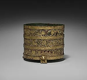 Cylindrical Container with Cover (Lian) by Unknown Artist