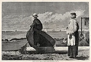 "Dad's Coming!" by Winslow Homer (American, 1836–1910)