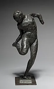 Dancer Looking at the Sole of her Right Foot by Edgar Degas (French, 1834–1917)