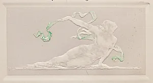 Dancing Woman in Reclining Pose by Pierre Roche (French, 1855–1922)