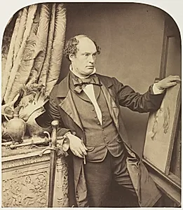 Daniel Maclise (1806-1870) by William Lake Price (British, 1810–1896)