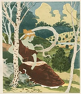 Dans les Bois by Eugène Grasset (French, 1841–1917)