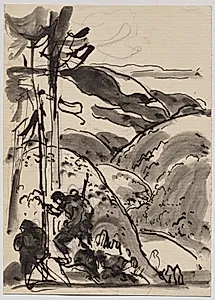 Dans les Vosges by Auguste Louis Lepère (French, 1849–1918)
