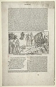 Dante and Virgil with the Vision of Beatrice