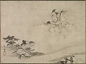 Daoist Immortal by Hanabusa Itchō (Japanese, 1652–1724)