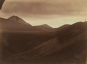 Dark Landscape with Hills by Frank Chauvassaignes (French)