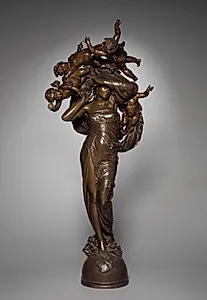 Dawn by Gustave-Joseph Chéret (French, 1838–1894)