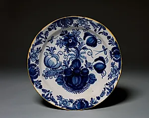 Delftware Plate by Unknown Artist