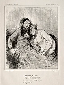 Des Mères de Famille! by Paul Gavarni (French, 1804–1866)