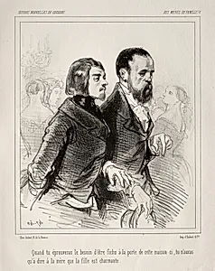 Des Mères de Famille! by Paul Gavarni (French, 1804–1866)