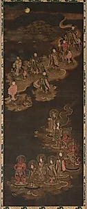 Descent of the Nine Luminaries and the Seven Stars at Kasuga by Unknown Artist