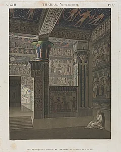 Description of Egypt: Thebes. Memnonium, Vol. II, Pl. 37 by Louis-Jean Allais (French, 1762–1833)