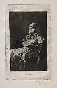 Diplomat by Mariano Fortuny (Spanish, 1838–1874)