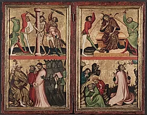 Diptych with the Passion of Christ by Unknown Artist