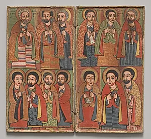Portrait of Workshop or Circle of Wäldä Maryam (Ethiopia, active mid- to late 1600s-early 1700s)
