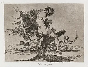 Disasters of War: Pl. 37, This is worse  by Francisco de Goya (Spanish, 1746–1828)