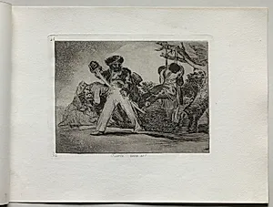 Disasters of War: That's Tough by Francisco de Goya (Spanish, 1746–1828)