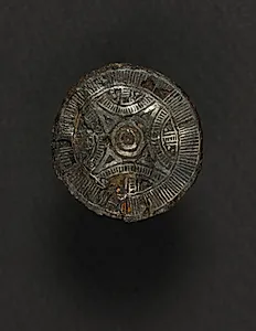 Disk Ornament by Unknown Artist