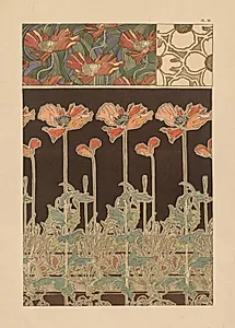 Documents Decoratifs:  Plate 38 by Alphonse Mucha (Czech, 1860–1939)