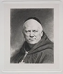 Dom Prosper Gueranger, Abbe of Solesmes by Claude-Ferdinand Gaillard (French, 1834–1887)