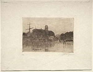 Dordrecht by Charles Nicolas Storm van 's-Gravesande (Dutch, 1841–1924)