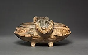 Double-Bat Bowl by Unknown Artist