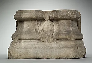 Double Column Base by Unknown Artist