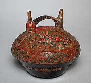 Double-spouted Vessel by Unknown Artist