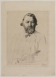 Dr. Joachim by William Strang (British, 1859–1921)
