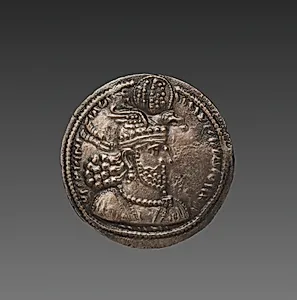Drachm: Bust of Hormizd II, r., wearing crown (obverse) by Unknown Artist