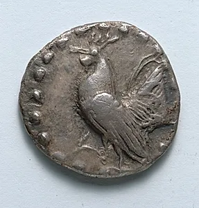 Drachm: Rooster (obverse) by Unknown Artist