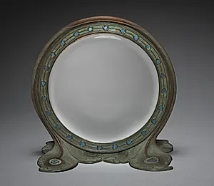 Dressing Table Mirror by Tiffany Glass & Decorating Company (America, New York, 1892–1902)