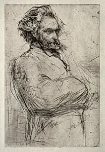 Drouet by James McNeill Whistler (American, 1834–1903)