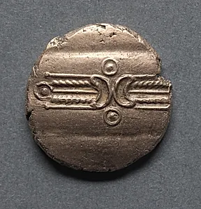 Dubnovellaunos Stater: Horse with Branch (reverse) by Unknown Artist