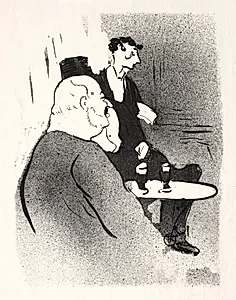 Ducarre aux ambassadeurs by Henri de Toulouse-Lautrec (French, 1864–1901)