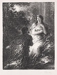 Duo des Troyens by Henri Fantin-Latour (French, 1836–1904)