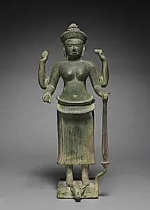 Durga as the Slayer of the Buffalo Demon by Unknown Artist