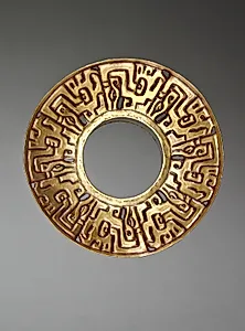 Ear Ornament by Unknown Artist