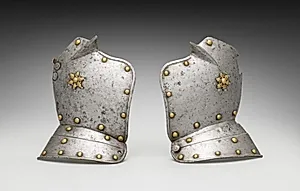 Ear Pieces of a Helmet by Unknown Artist