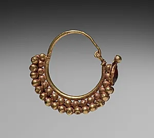 Earring (one of a pair) by Unknown Artist
