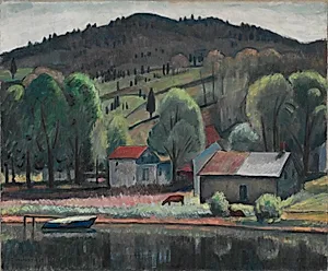 Eddyville by Samuel Halpert (American, 1884–1930)