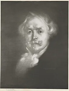 Edmond de Goncourt by Eugène Carrière (French, 1849–1906)