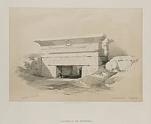 Egypt and Nubia, Volume I: Dendera by Louis Haghe (British, 1806–1885)