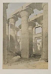 Egypt and Nubia, Volume II: Karnac by Louis Haghe (British, 1806–1885)