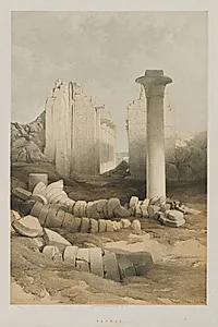 Egypt and Nubia, Volume II: Karnak by Louis Haghe (British, 1806–1885)