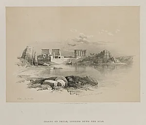 Egypt and Nubia, Volume II: Philae by Louis Haghe (British, 1806–1885)