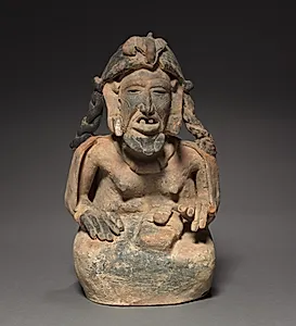 Elderly Figure by Unknown Artist